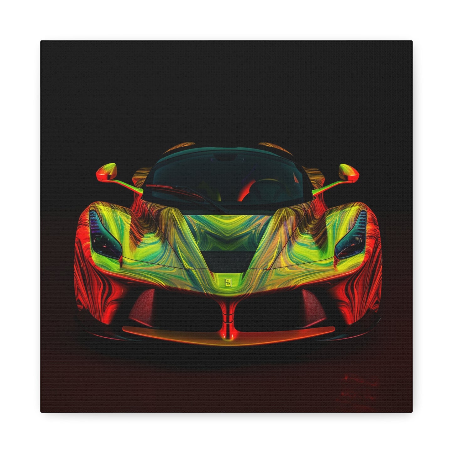 Canvas Gallery Wraps Ferrari Neon 1