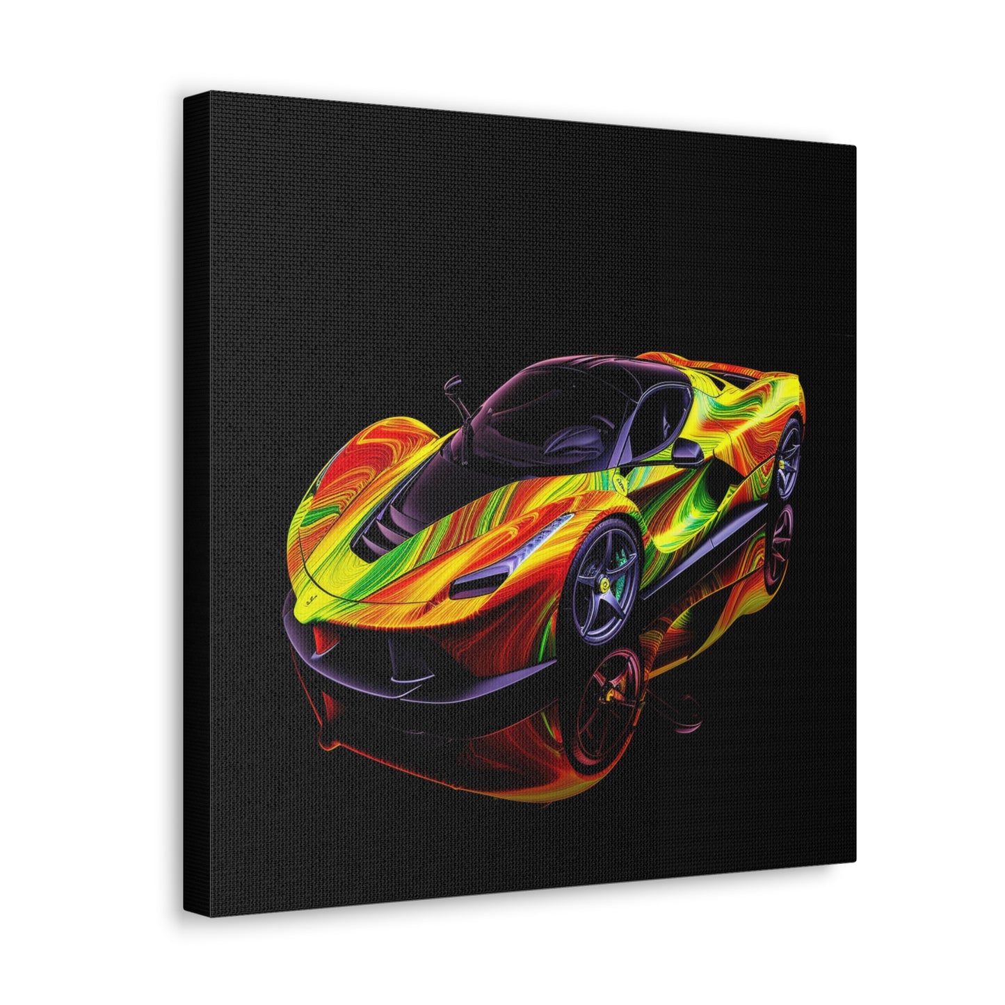 Canvas Gallery Wraps Ferrari Neon 4