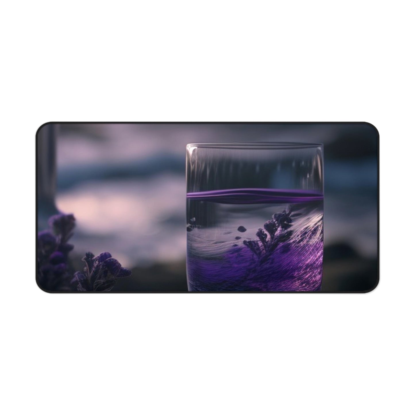 Desk Mat Lavender in a vase 4