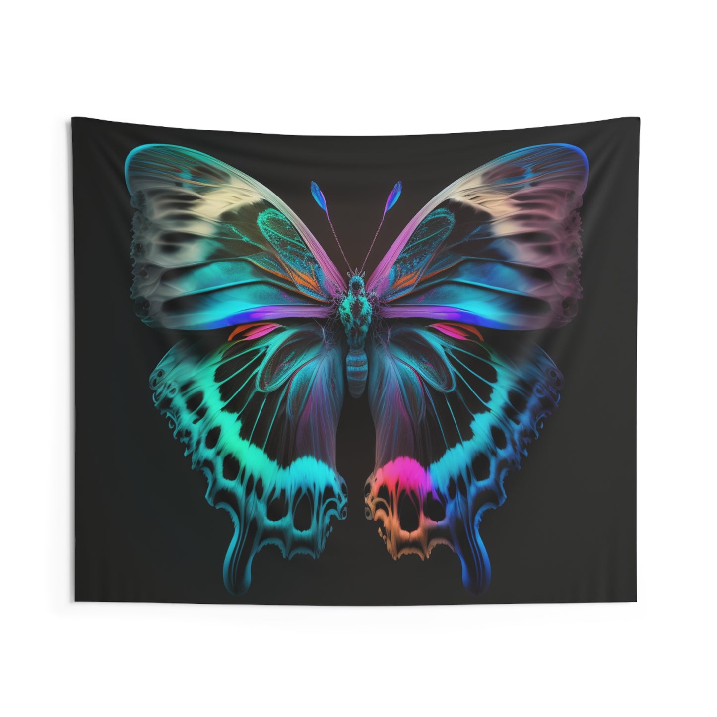 Indoor Wall Tapestries Raw Florescent Glow 2