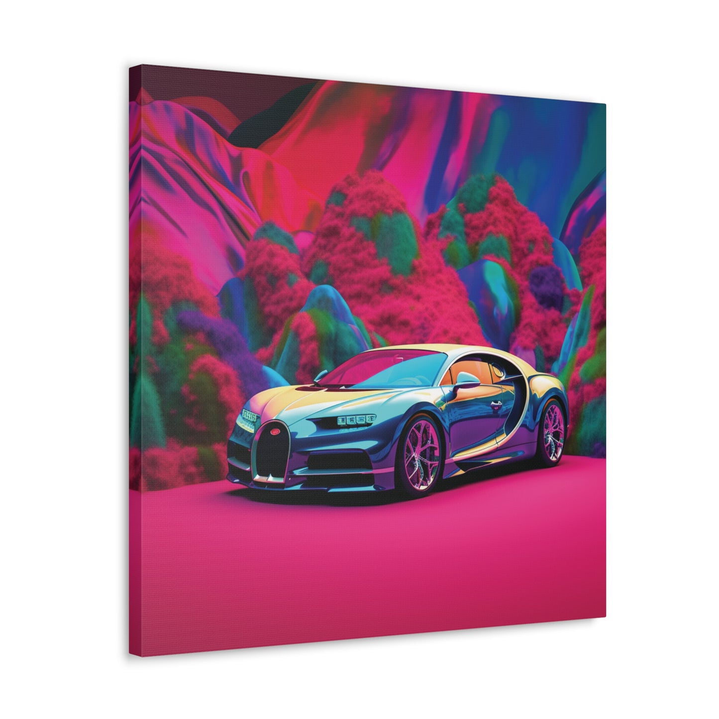 Canvas Gallery Wraps Florescent Bugatti Flair 4