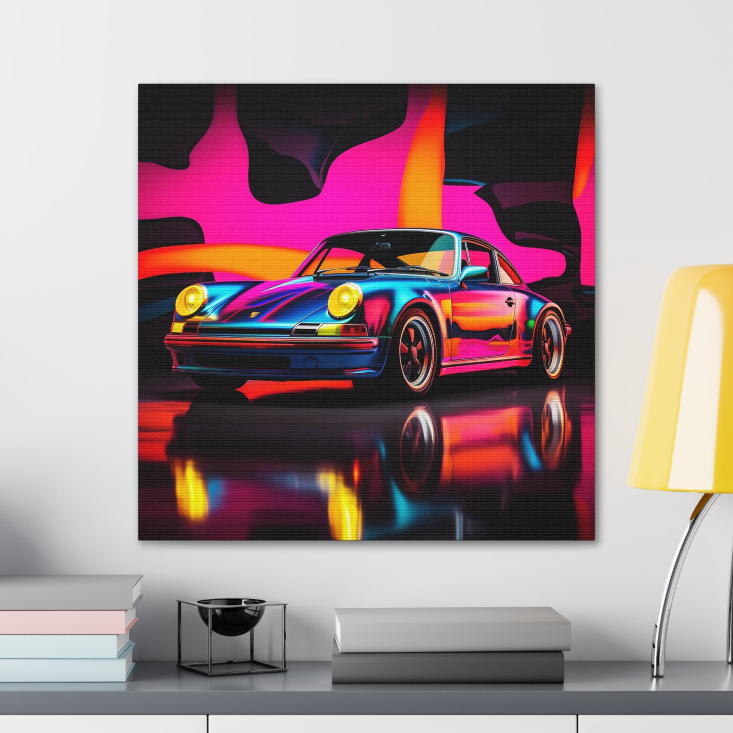 Canvas Gallery Wraps Macro Porsche 2