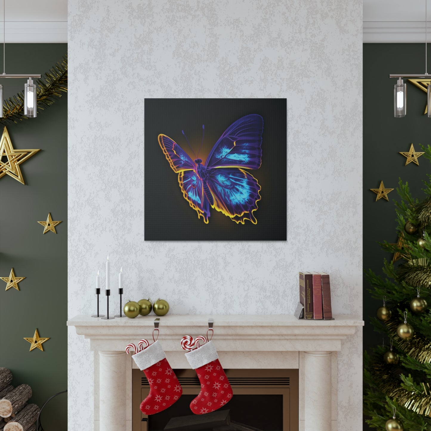 Canvas Gallery Wraps Thermal Butterfly 4