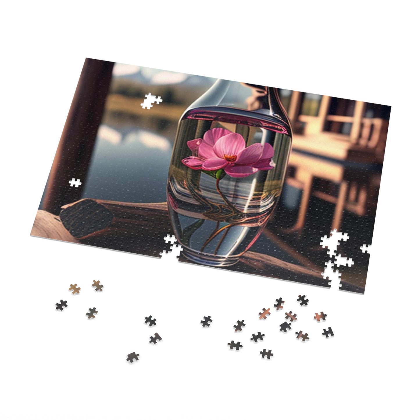 Jigsaw Puzzle (30, 110, 252, 500,1000-Piece) Pink Magnolia 3