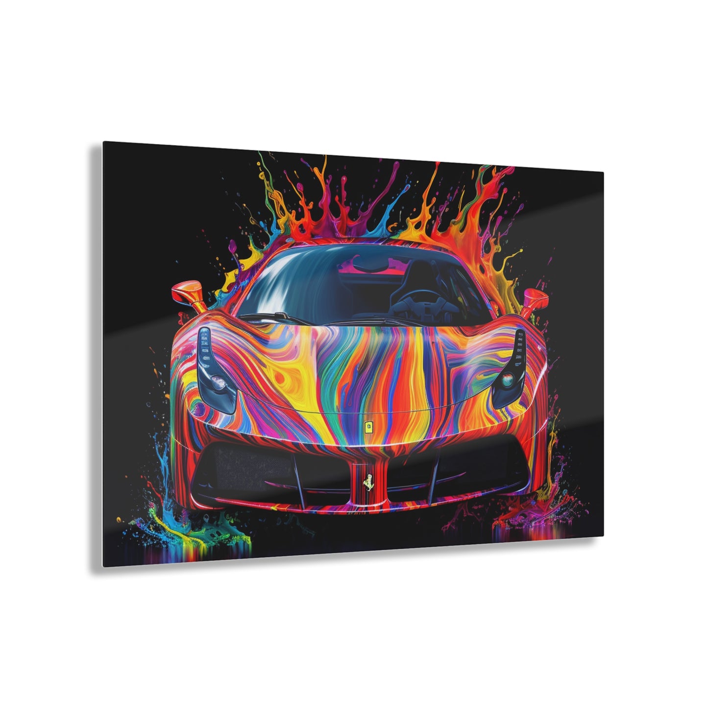 Acrylic Prints Ferrari Fusion Water 4