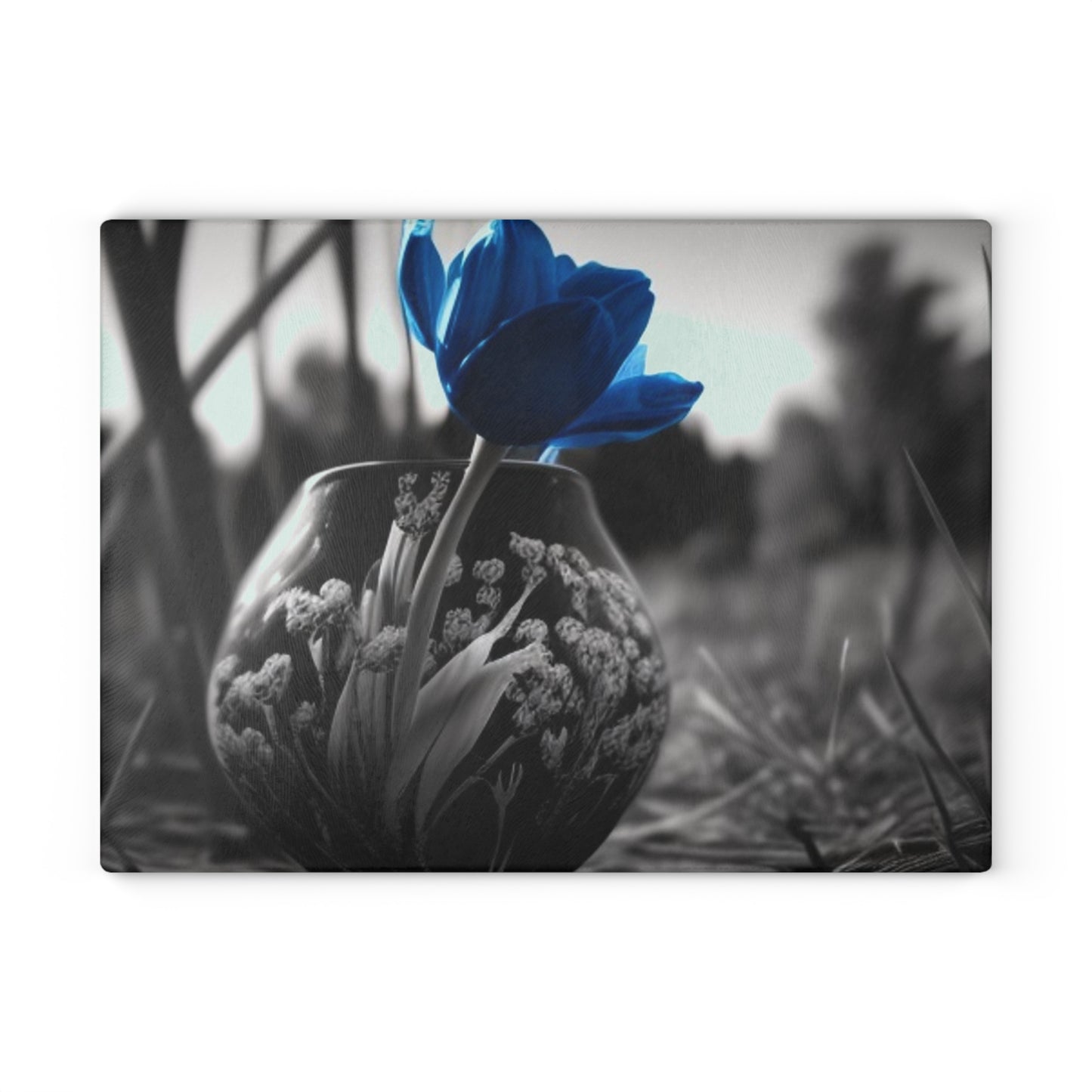 Glass Cutting Board Tulip 3