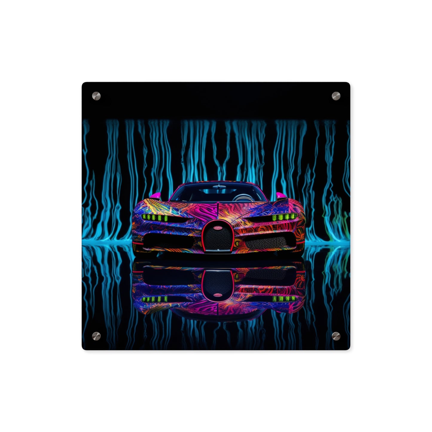 Acrylic Wall Art Panels Bugatti Water 3