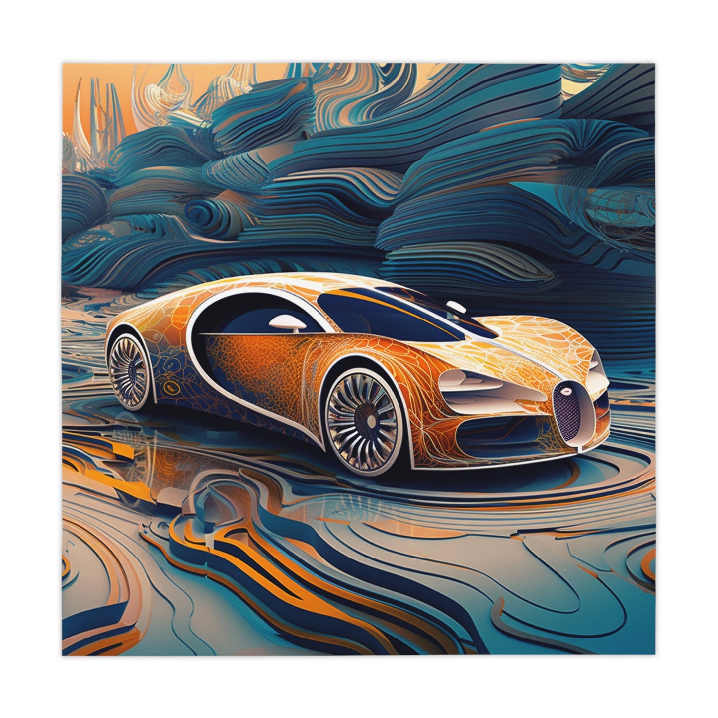 Tablecloth Bugatti Abstract Flair 1