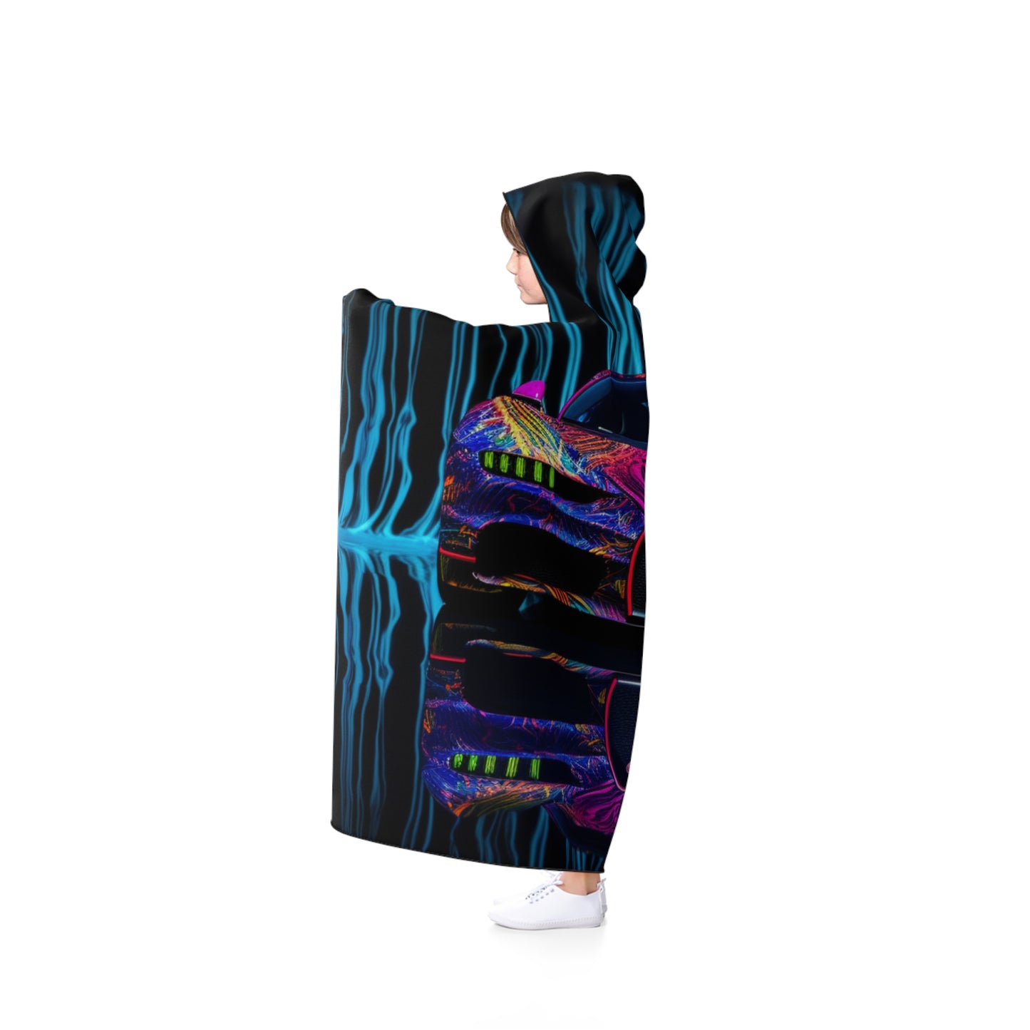 Hooded Blanket Bugatti Water 3