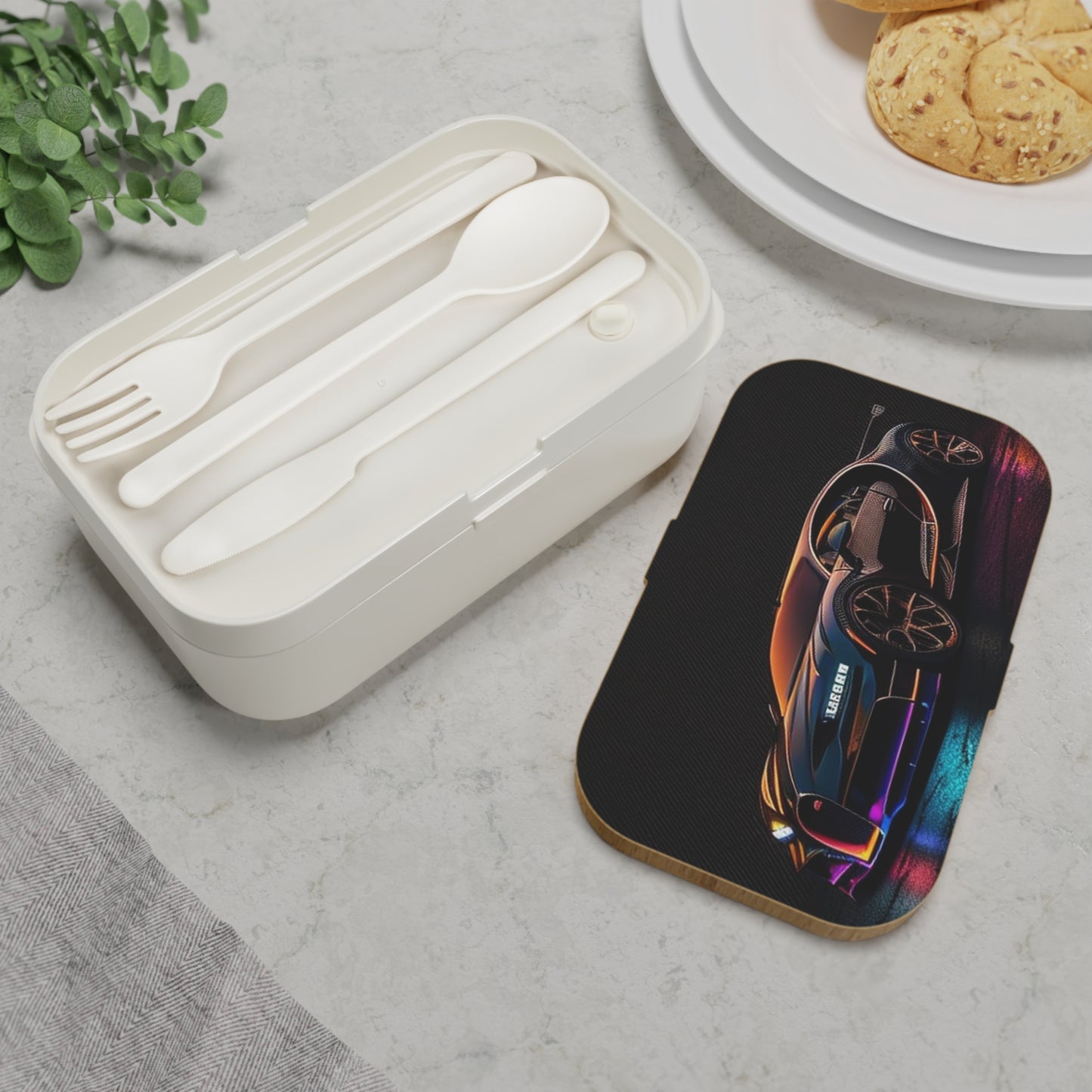 Bento Lunch Box Bugatti Chiron Super 4