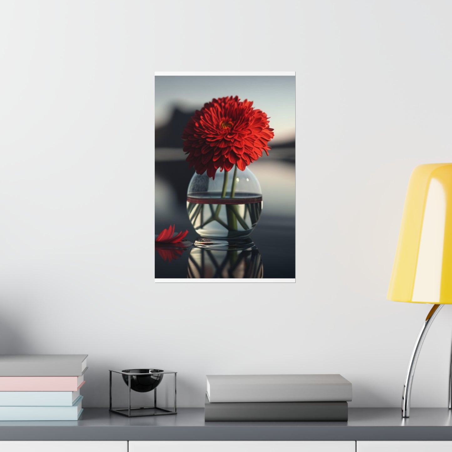 Premium Matte Vertical Posters Chrysanthemum 2