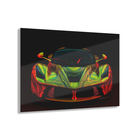 Acrylic Prints Ferrari Neon 1