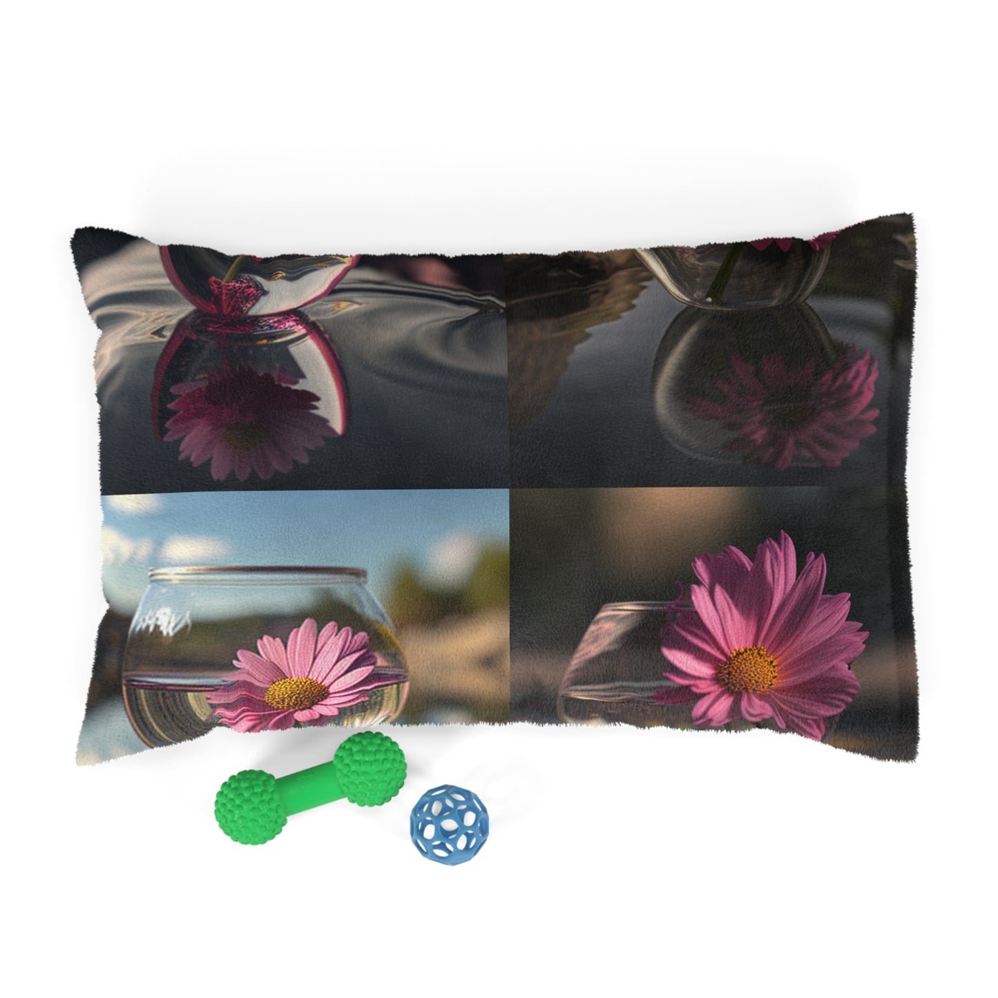 Pet Bed Pink Daisy 5