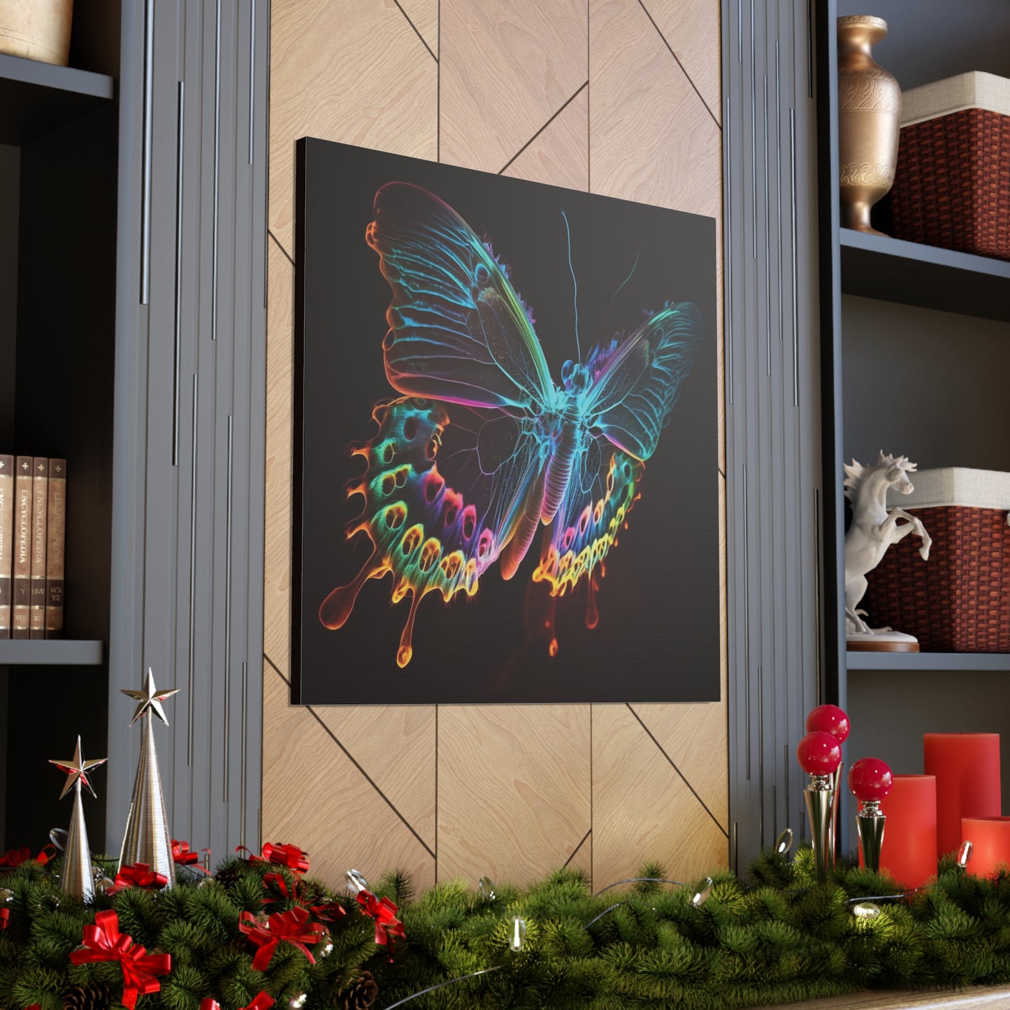 Canvas Gallery Wraps Thermal Butterfly 2