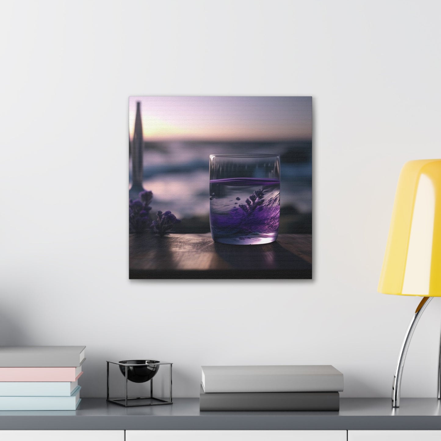 Canvas Gallery Wraps Lavender in a vase 4