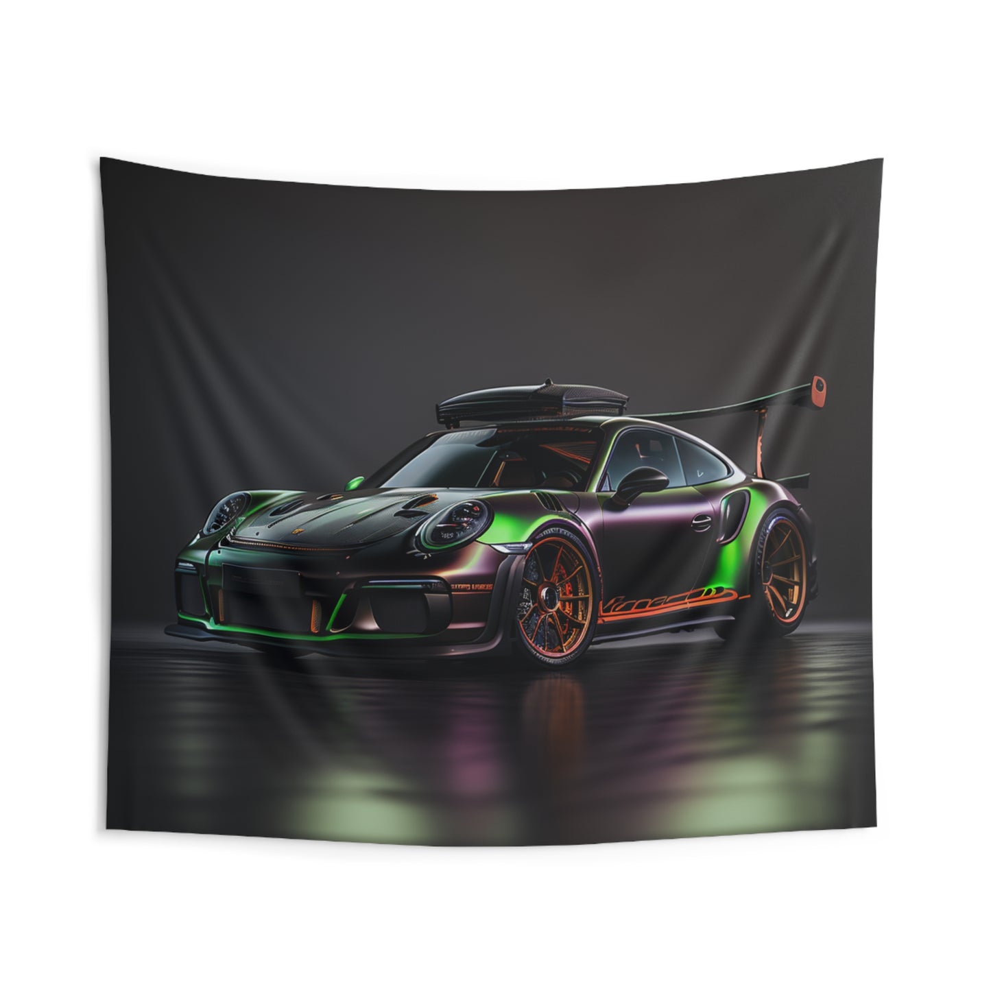 Indoor Wall Tapestries Porsche Color 2