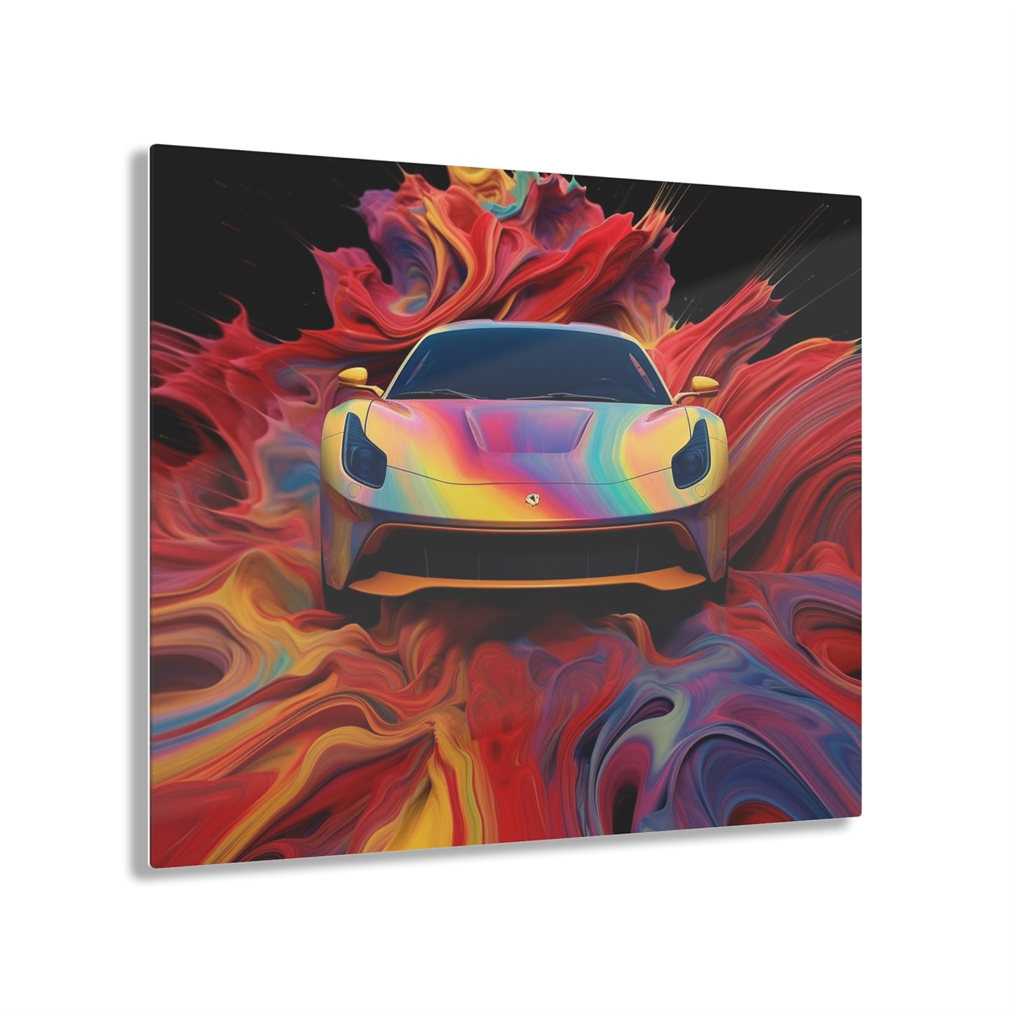 Acrylic Prints Ferrari Water Fusion 1