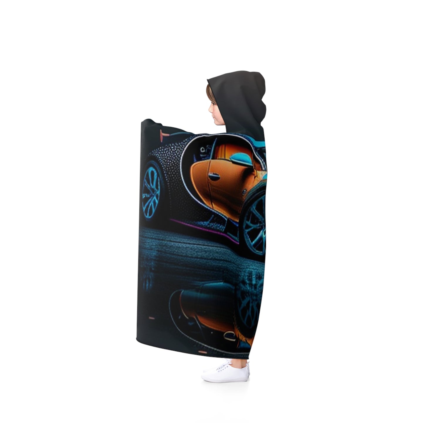 Hooded Blanket Bugatti Blue 1