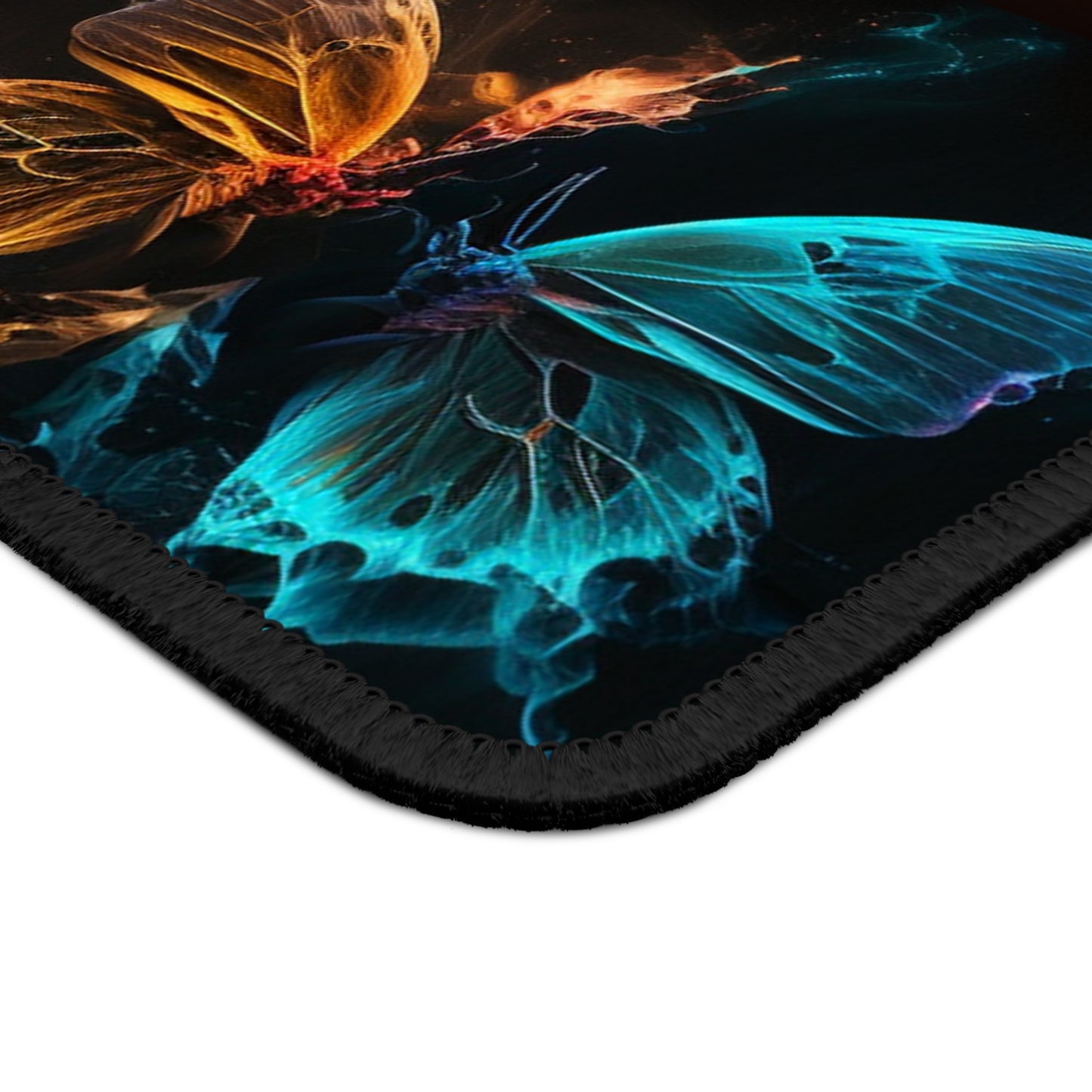 Gaming Mouse Pad  Neon Glo Butterfly 5