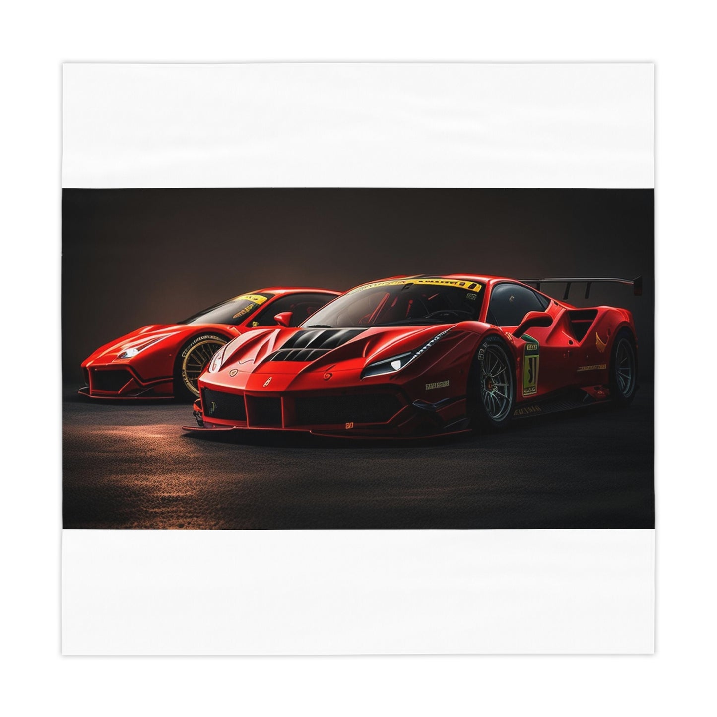 Tablecloth Ferrari Red 4