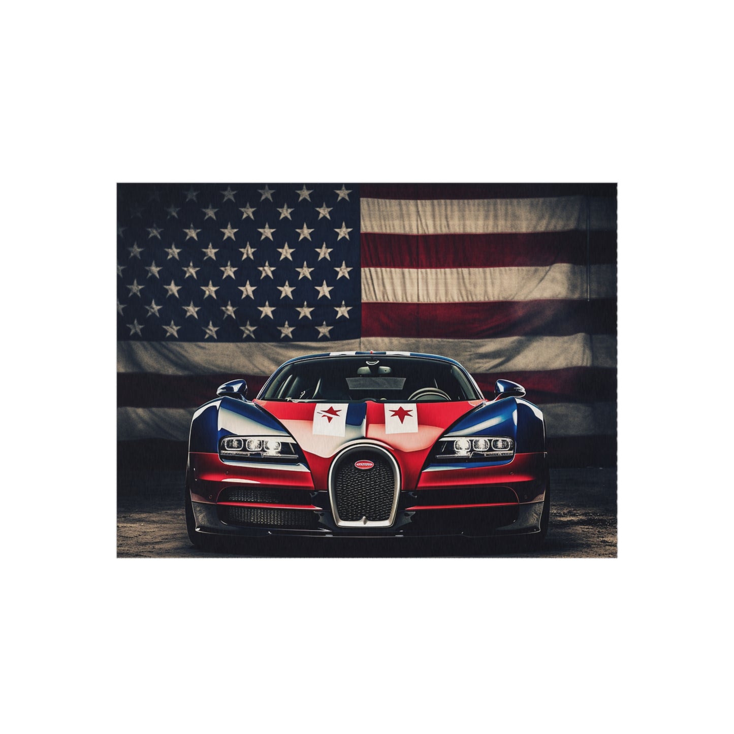 Outdoor Rug  Bugatti American Flag 3