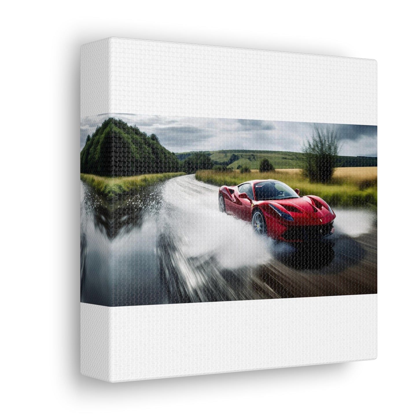 Canvas Gallery Wraps Water Ferrari Splash 4