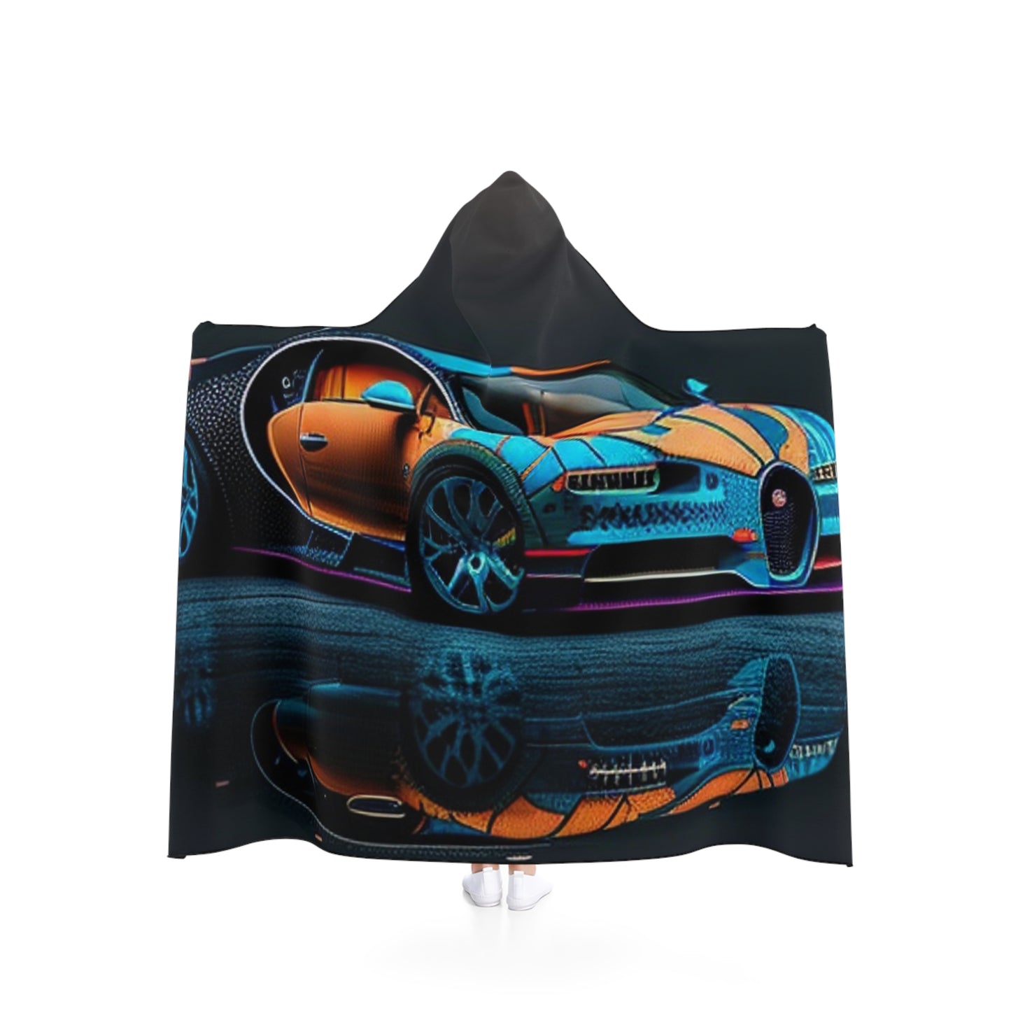 Hooded Blanket Bugatti Blue 1