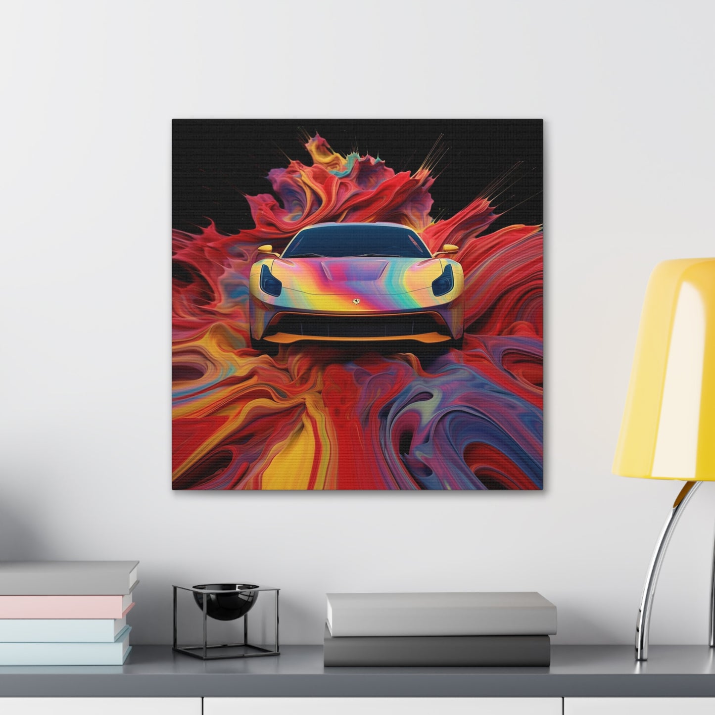 Canvas Gallery Wraps Ferrari Water Fusion 1