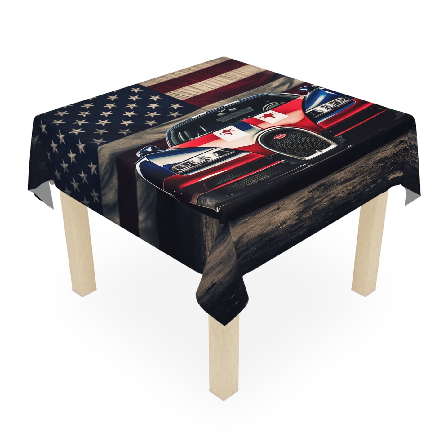 Tablecloth Bugatti American Flag 3