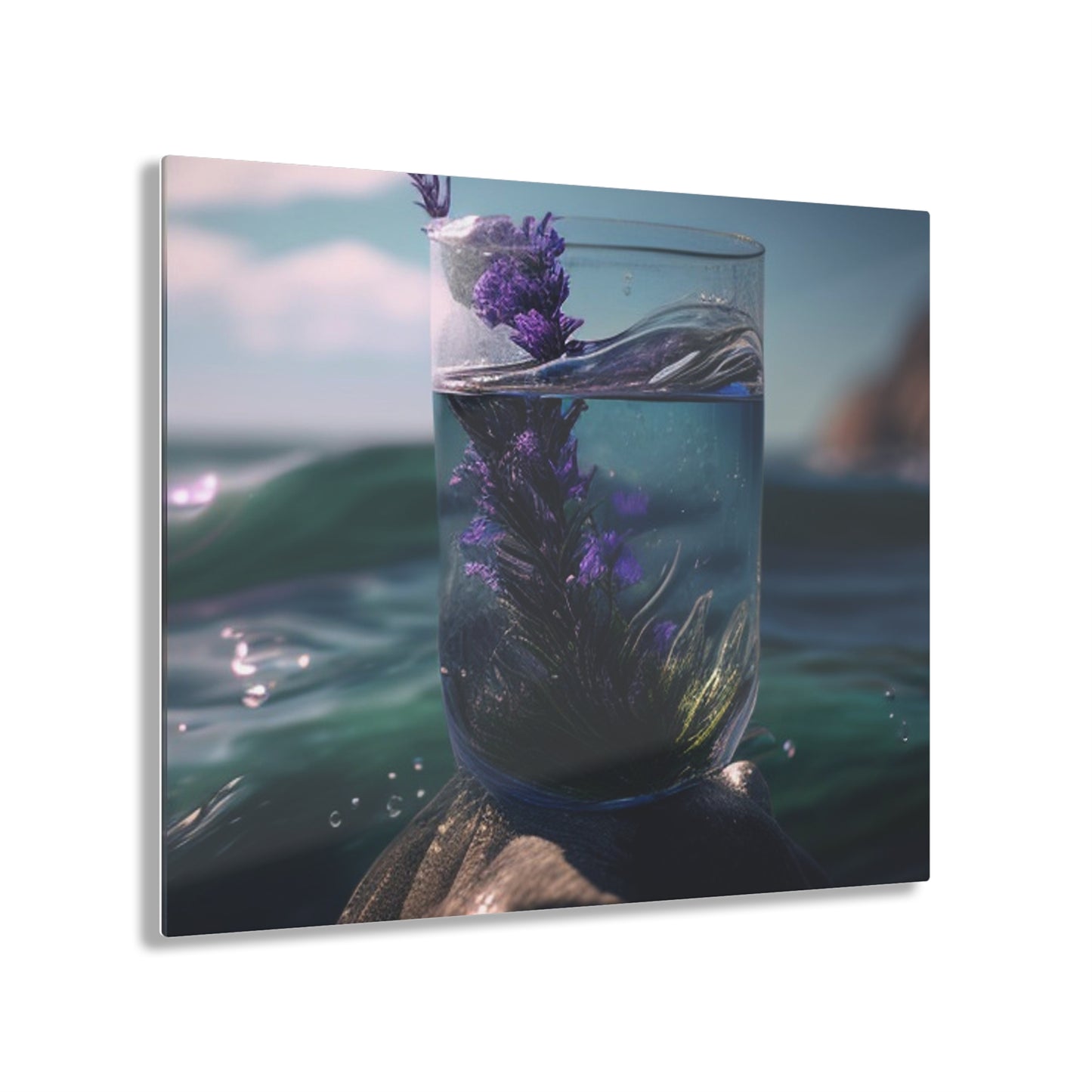 Acrylic Prints Lavender in a vase 2