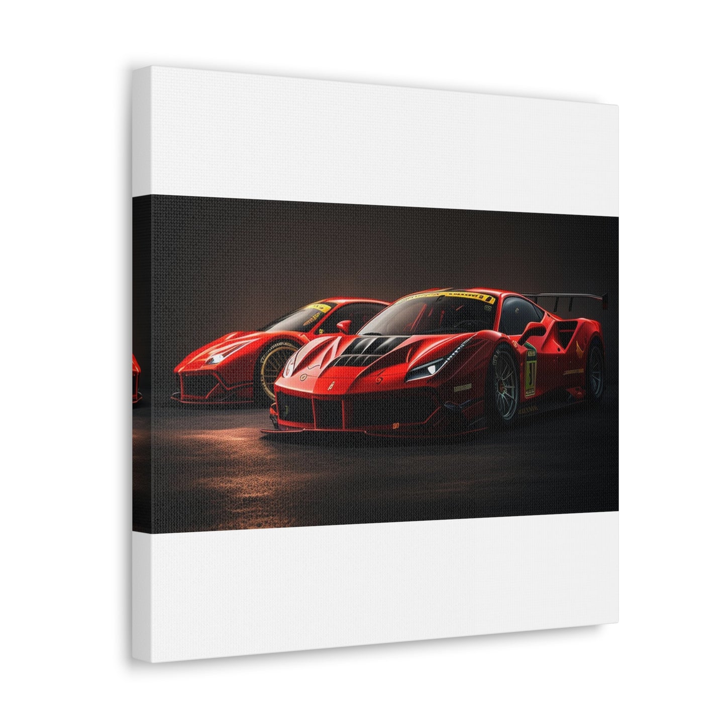 Canvas Gallery Wraps Ferrari Red 4