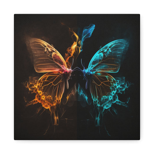 Canvas Gallery Wraps Kiss Neon Butterfly 10