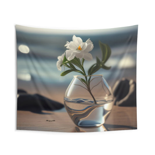 Indoor Wall Tapestries Jasmine glass vase 3