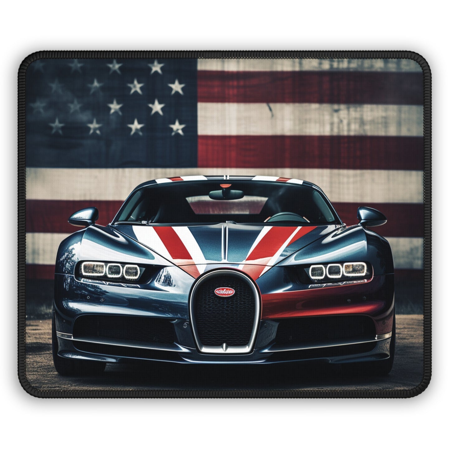 Gaming Mouse Pad  Bugatti Flag 2