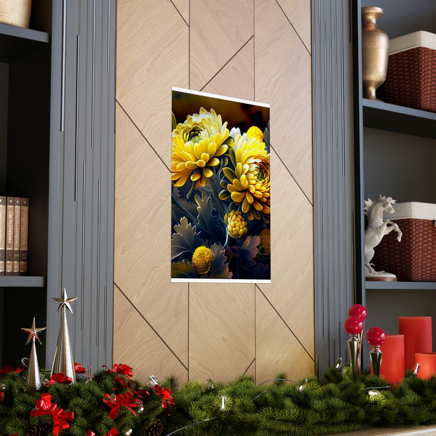 Premium Matte Vertical Posters Yellow Hermosas Flores Amarillas 3