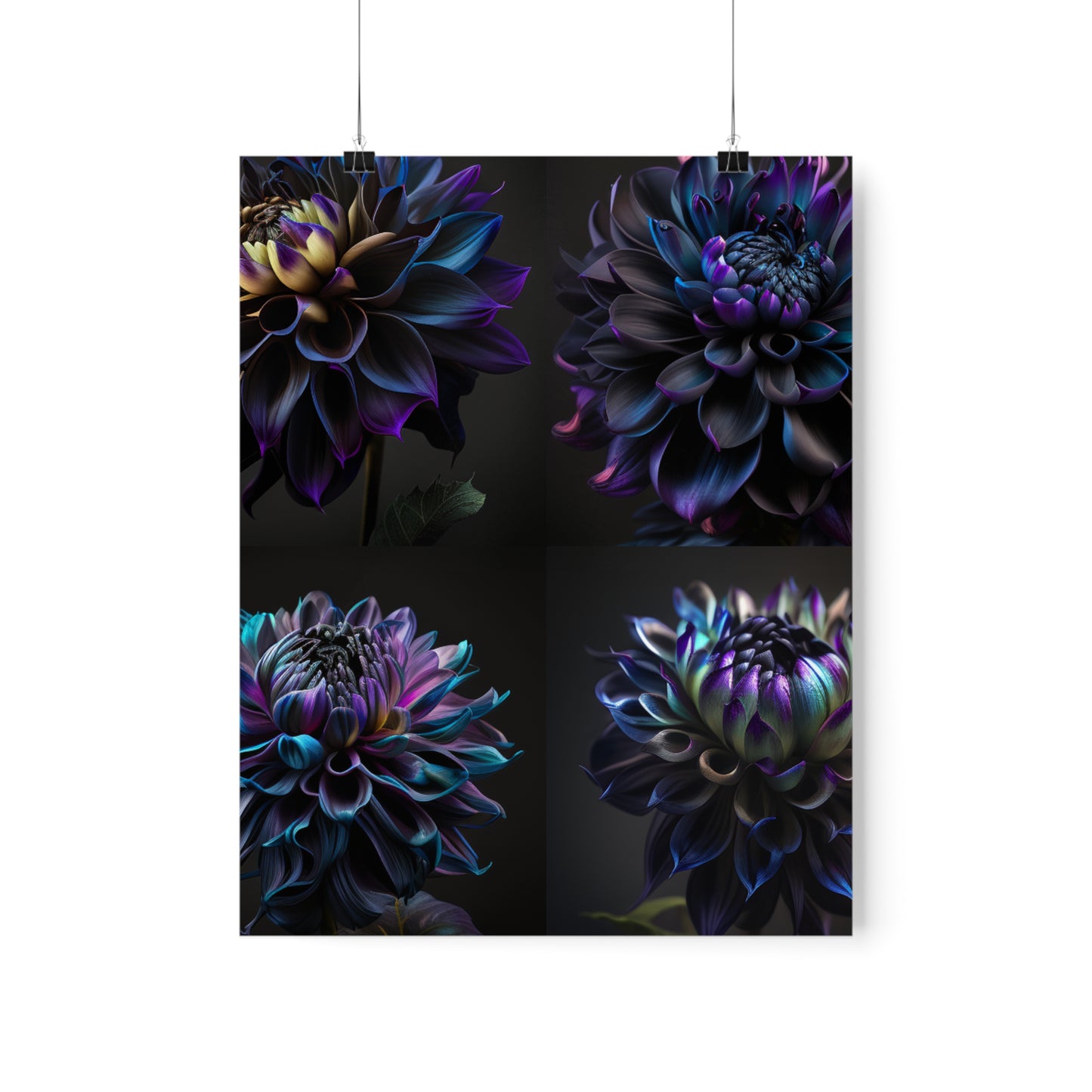 Premium Matte Vertical Posters Dahlia Purple 5