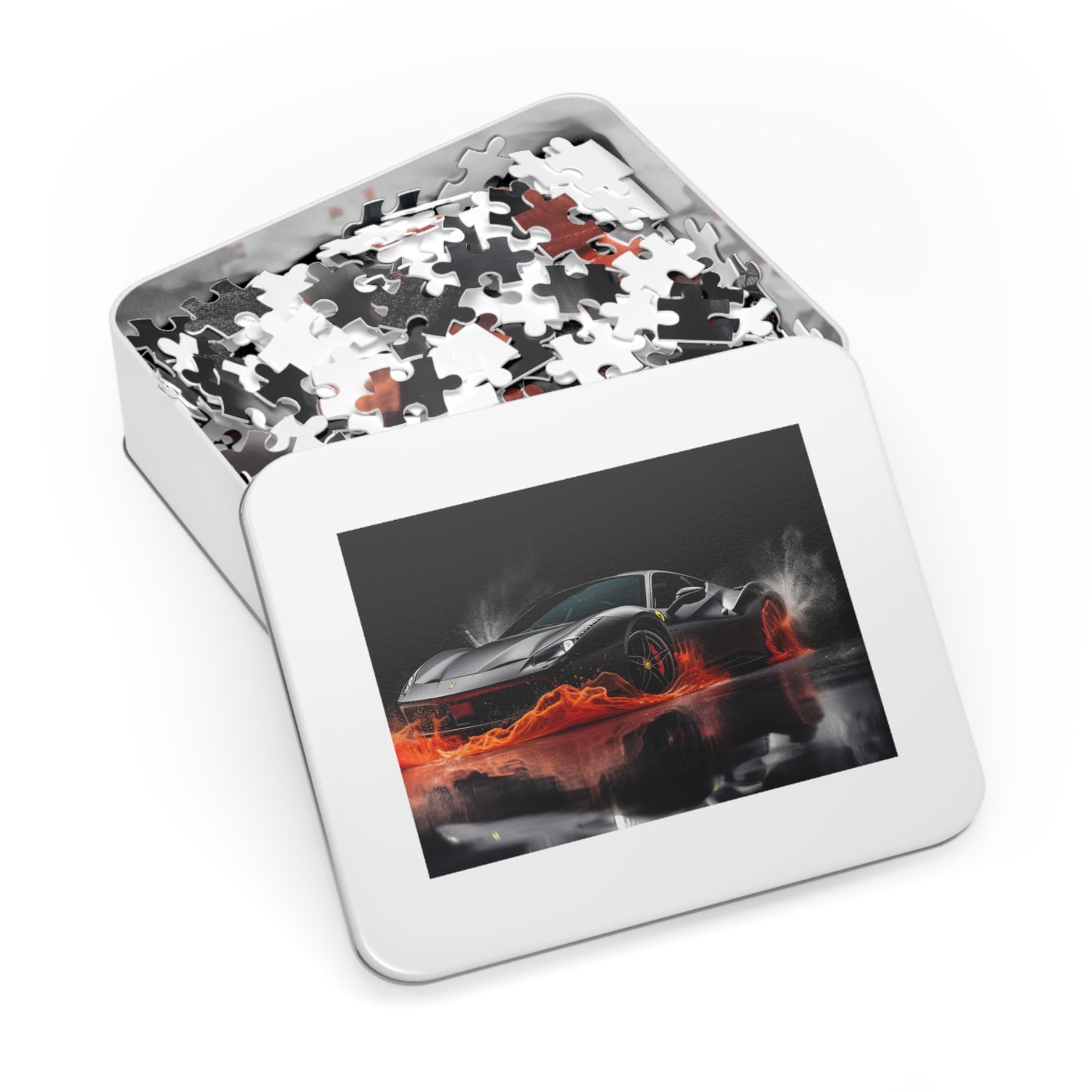 Jigsaw Puzzle (30, 110, 252, 500,1000-Piece) Ferrari Water Splash 3