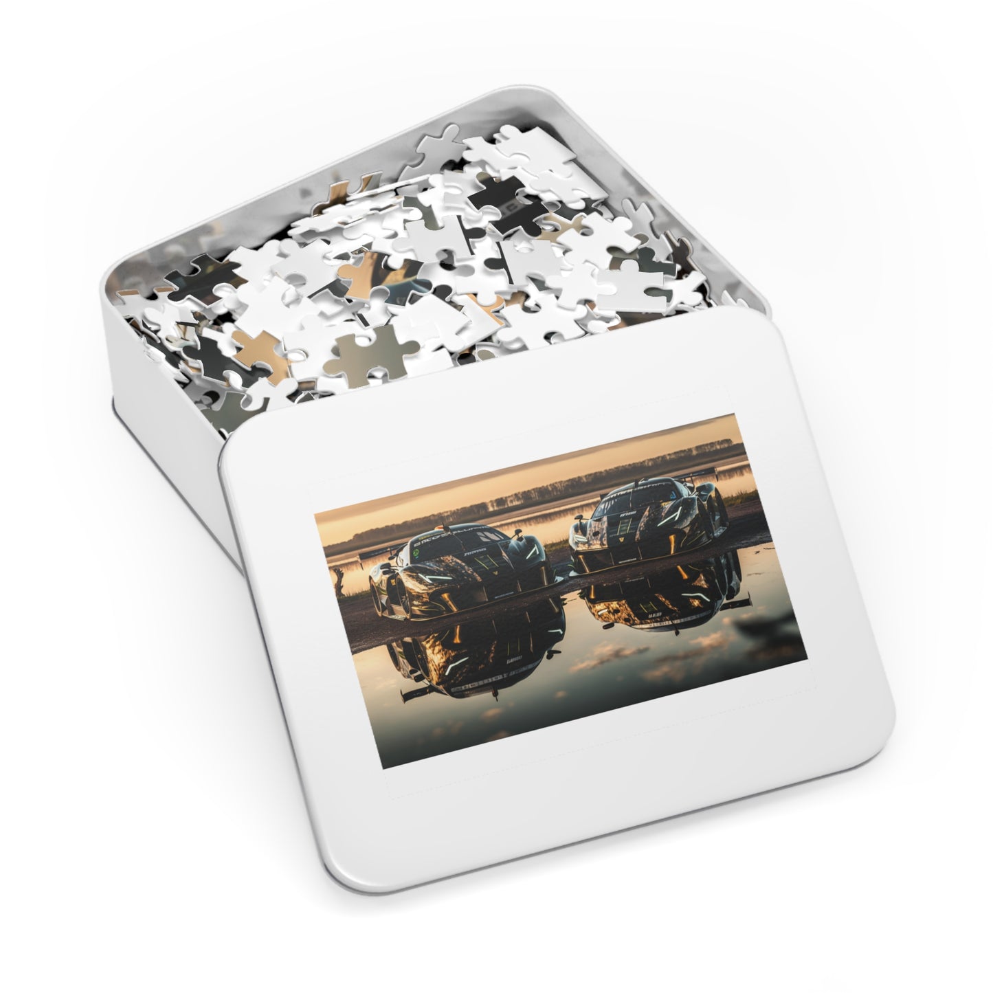 Jigsaw Puzzle (30, 110, 252, 500,1000-Piece) Ferrari Lake 4