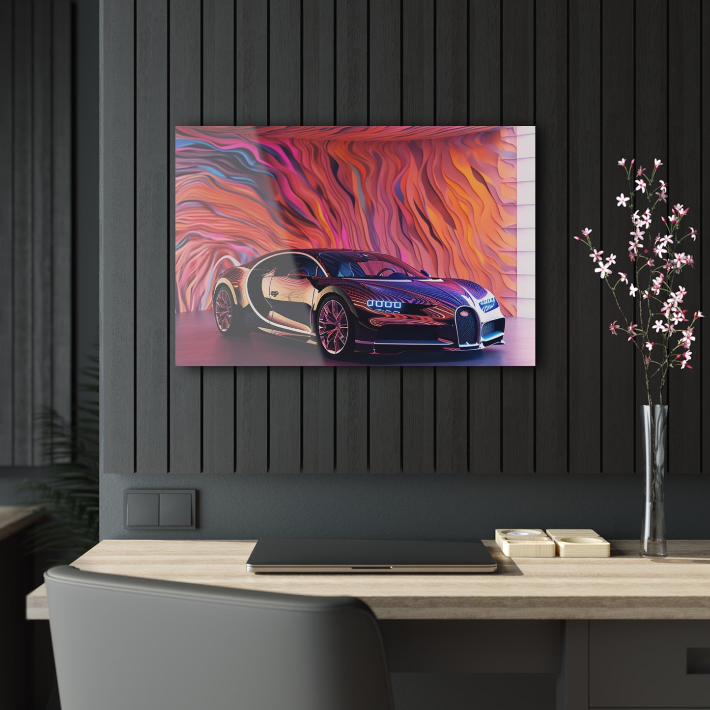 Acrylic Prints Bugatti Abstract Flair 4