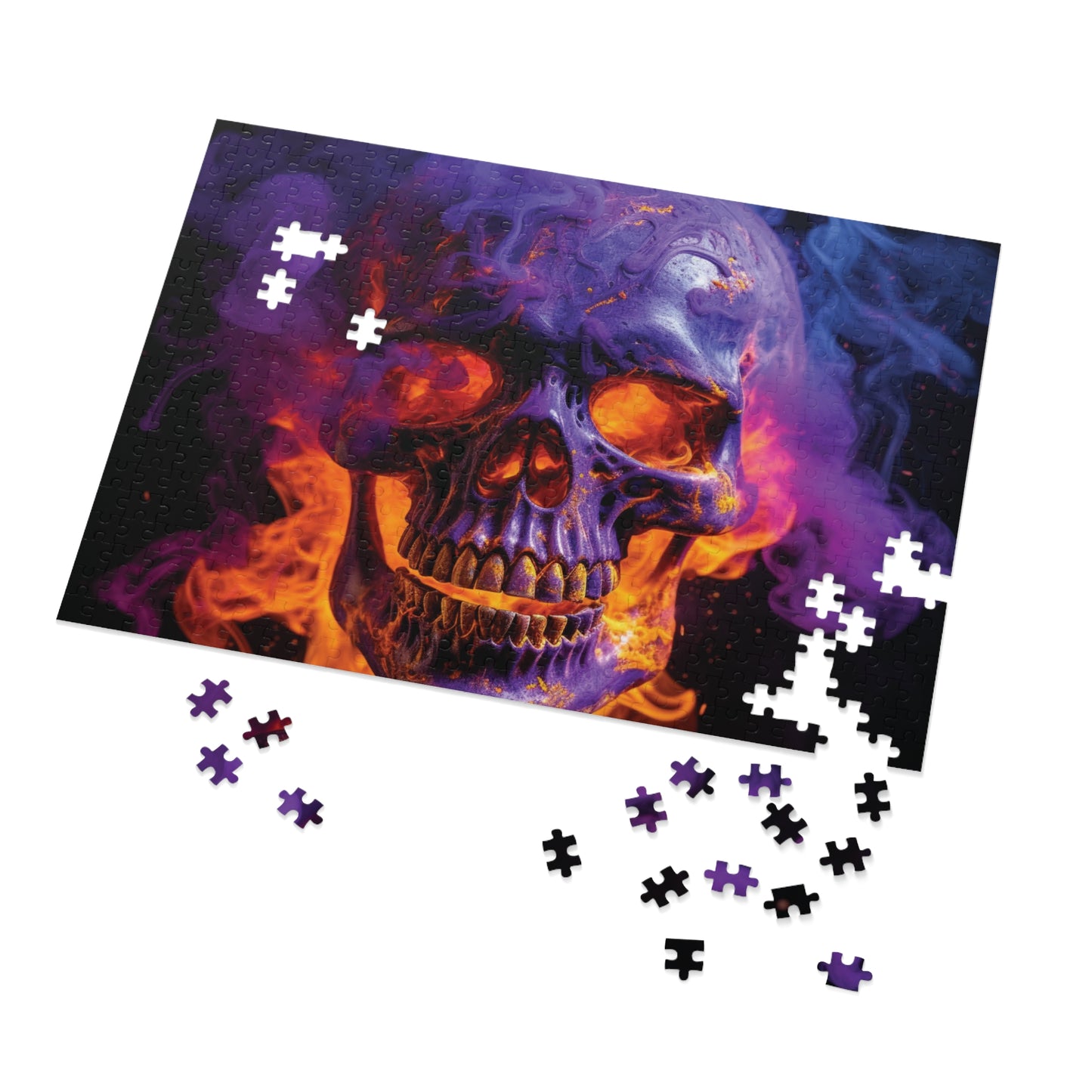 Jigsaw Puzzle (30, 110, 252, 500,1000-Piece) Macro Skull 1