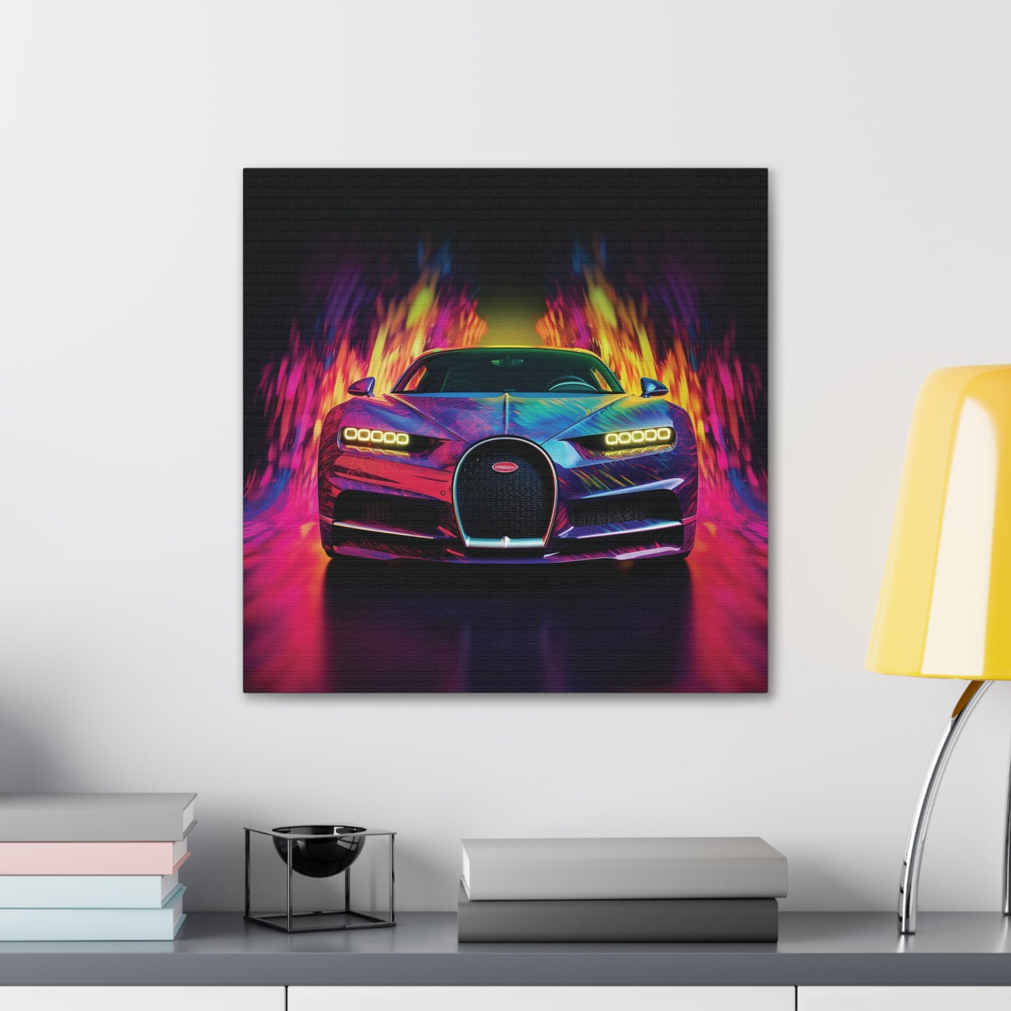 Canvas Gallery Wraps Florescent Bugatti Flair 3