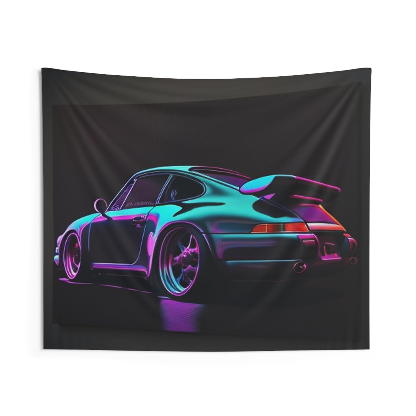 Indoor Wall Tapestries Porsche Purple 2