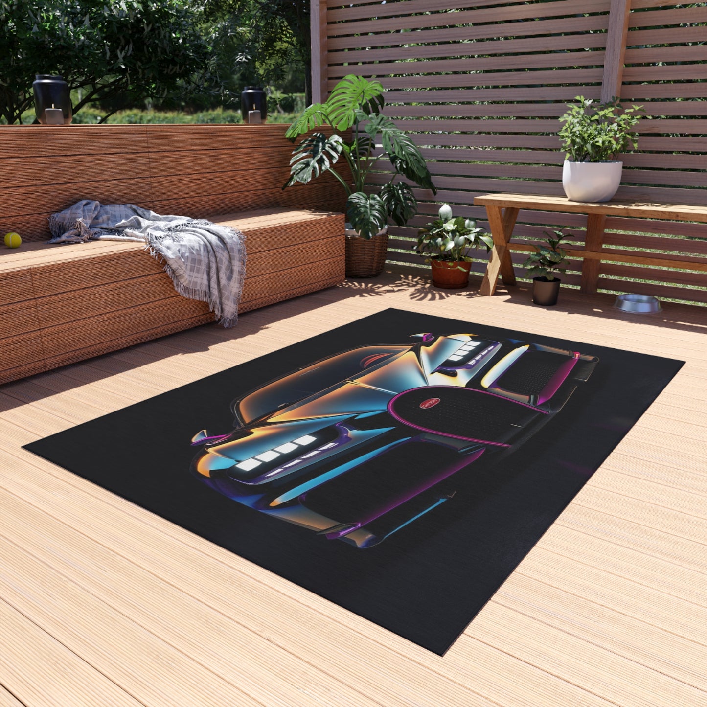 Outdoor Rug  Hyper Bugatti Chiron 1