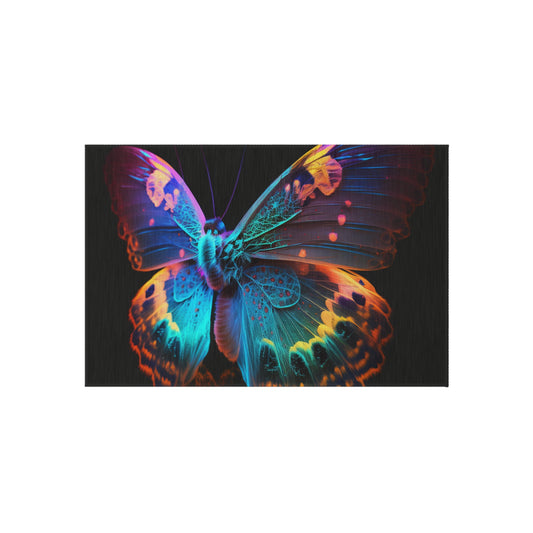 Outdoor Rug  Raw Hyper Color Butterfly 4