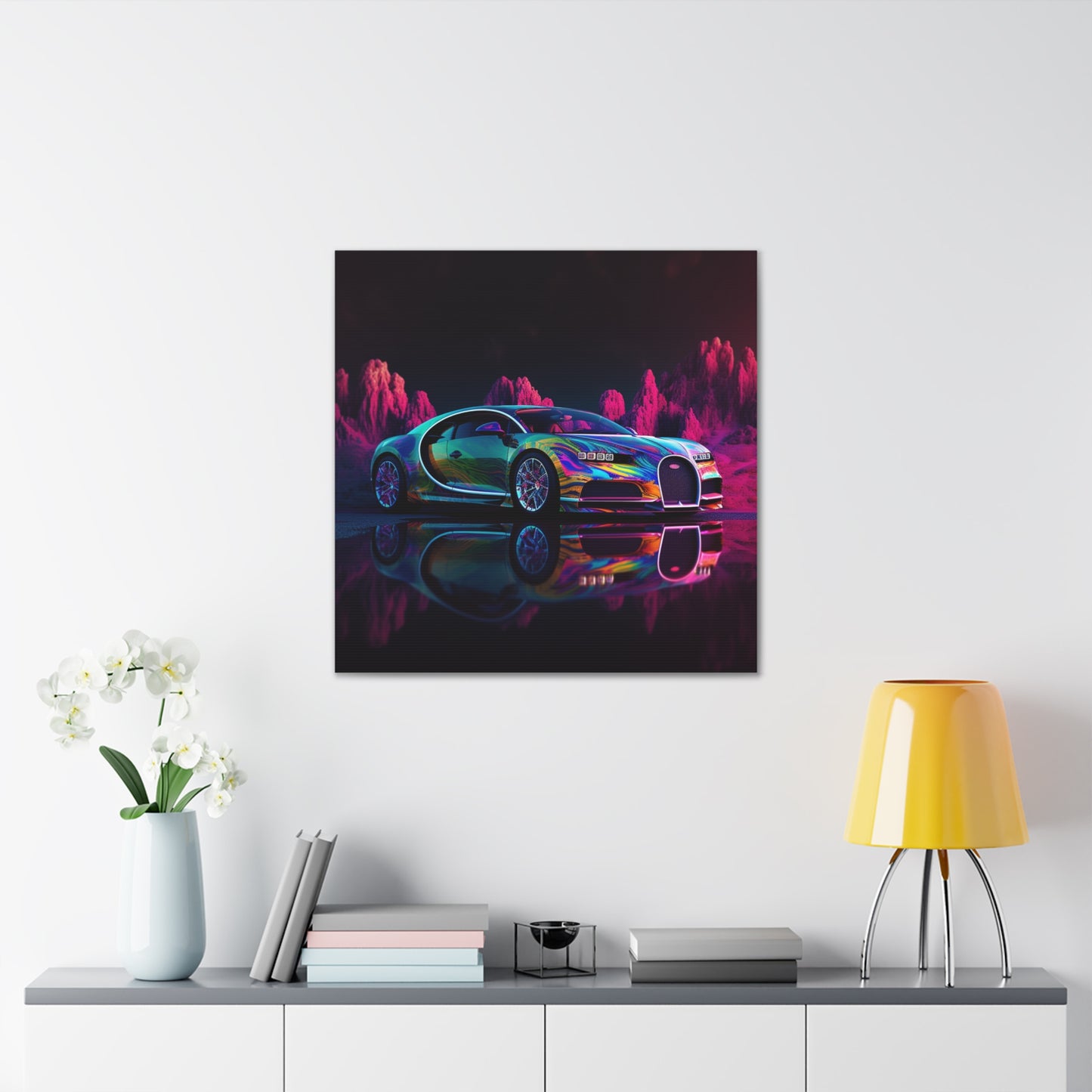 Canvas Gallery Wraps Florescent Bugatti Flair 2