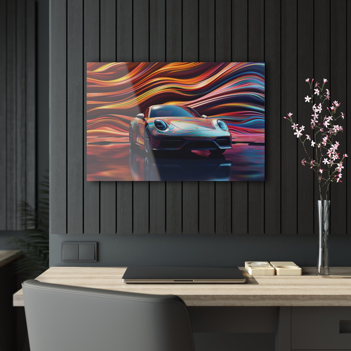 Acrylic Prints Porsche Water Fusion 1