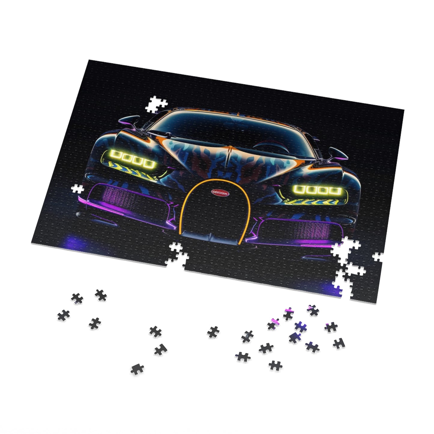 Jigsaw Puzzle (30, 110, 252, 500,1000-Piece) Hyper Bugatti Chiron 3