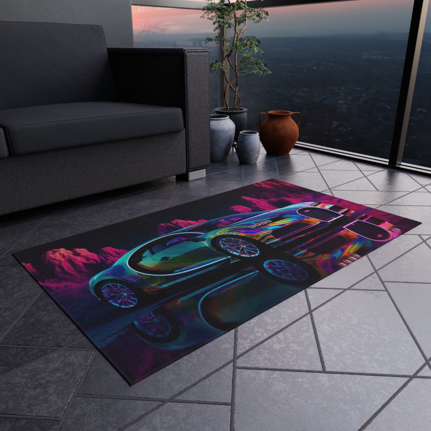 Outdoor Rug  Florescent Bugatti Flair 2