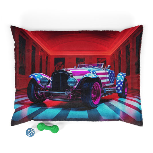 Pet Bed Macro Bugatti American Flag 3