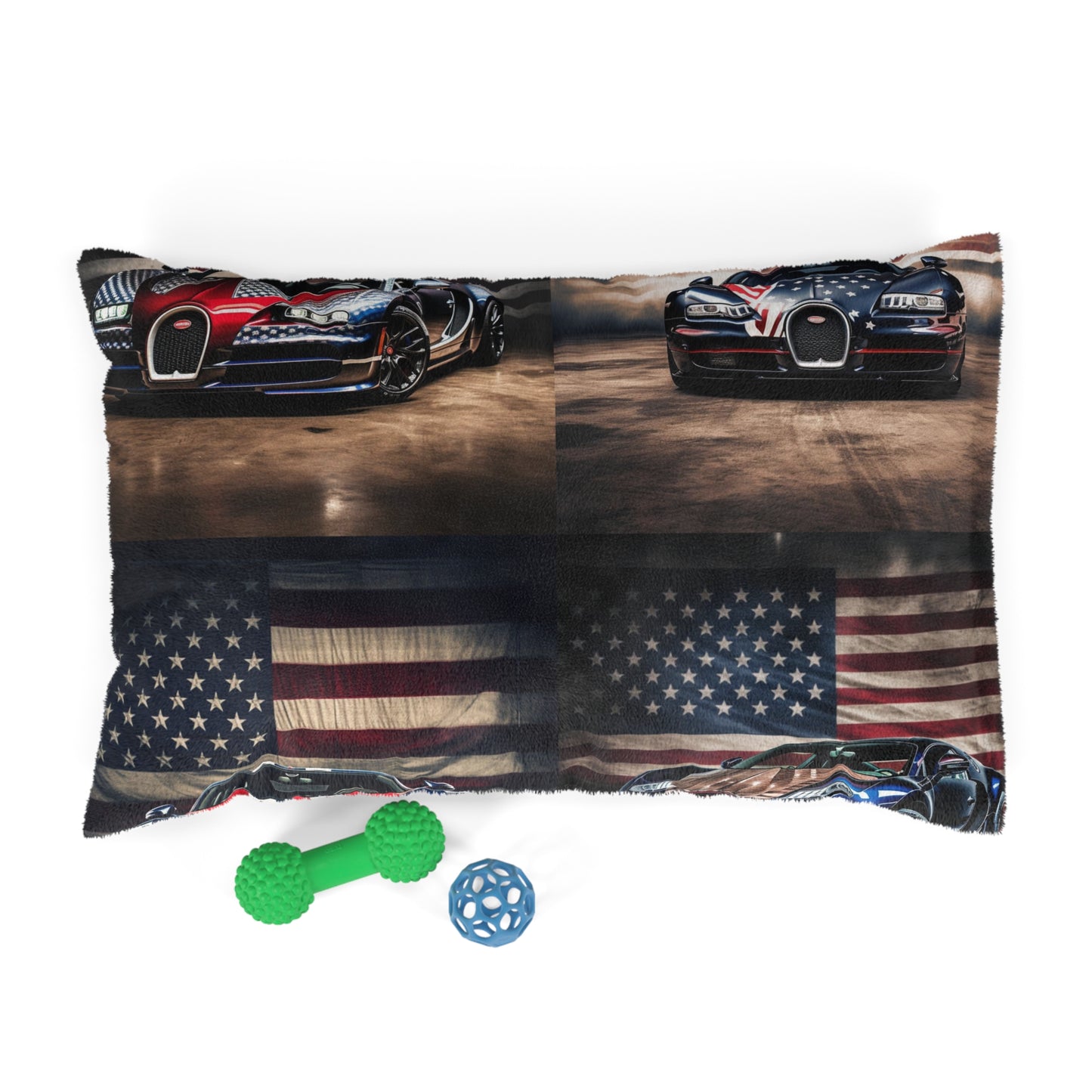 Pet Bed Bugatti American Flag 5